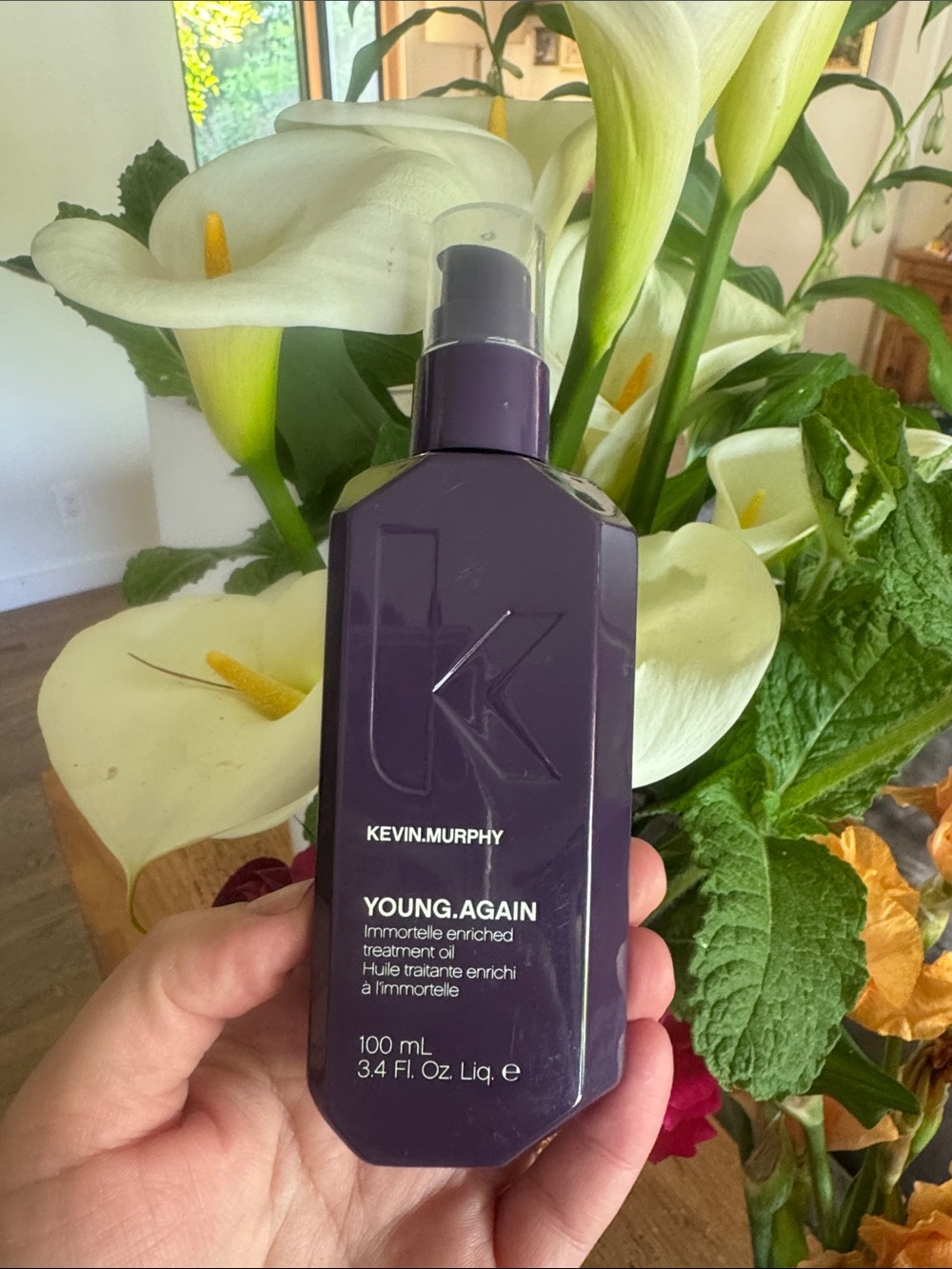 KEVIN.MURPHY Young.Again Treatment Oil - purple bottle